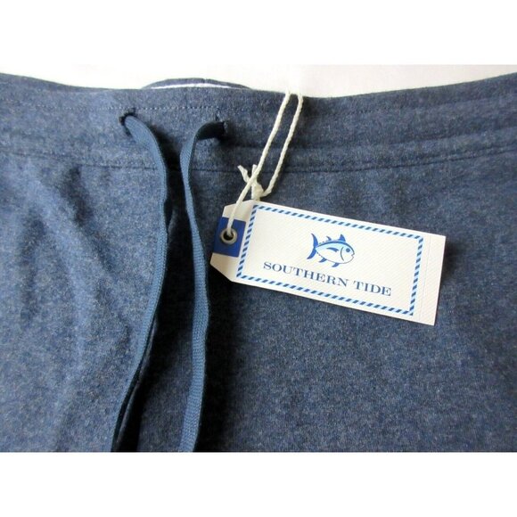Southern Tide Men's Backrush Heather Lounge Shorts True Navy Blue Grey NWT - Picture 2 of 5
